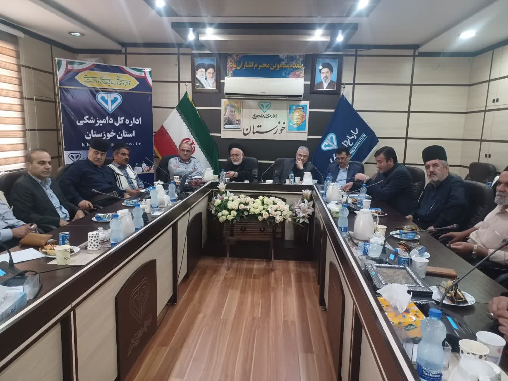 نشست جمعی از عشایر خوزستان با رئیس فراکسیون کشاورزی و عشایری مجلس شورای اسلامی
