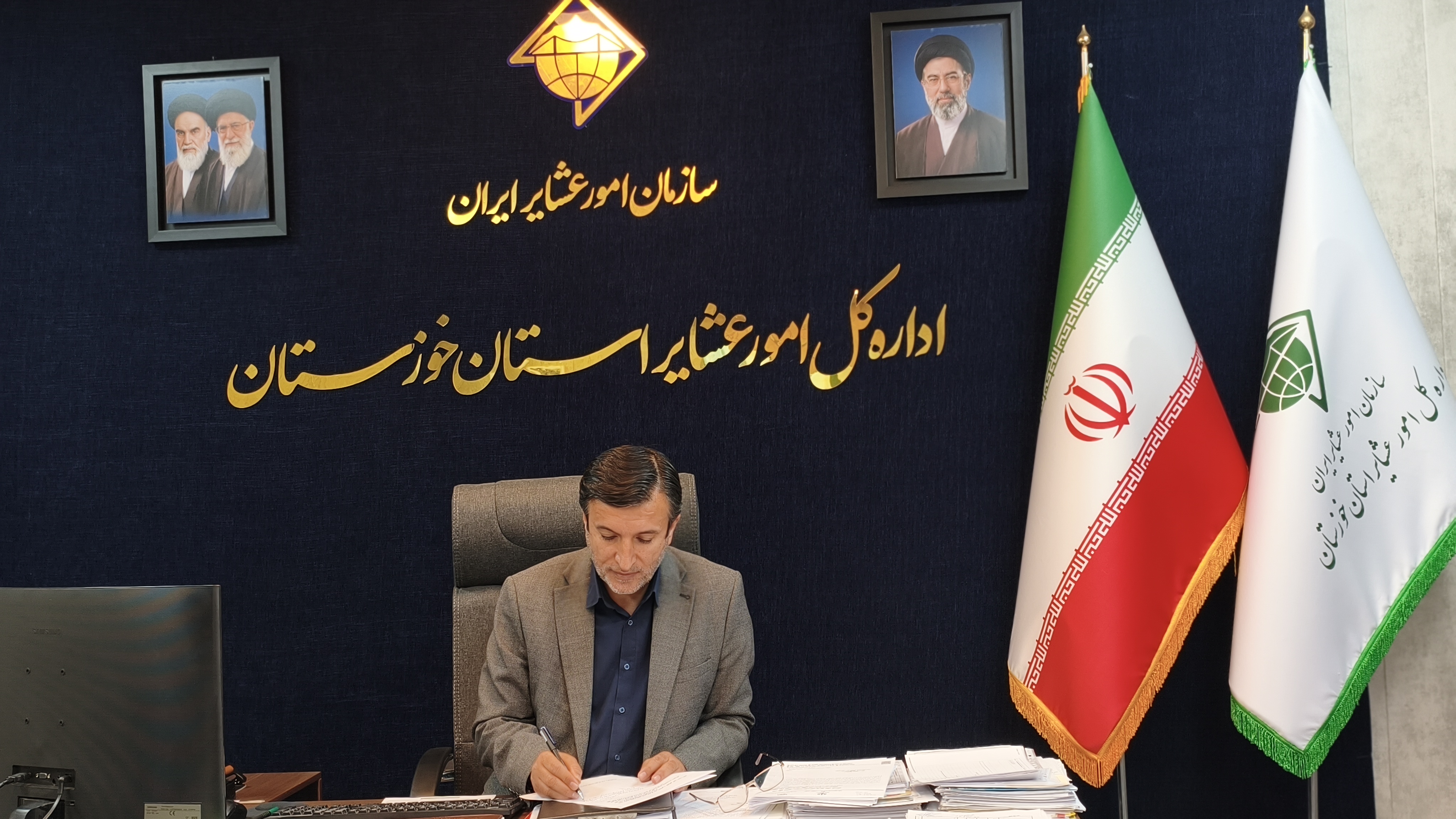 پیام تبریک سرپرست اداره کل امورعشایر خوزستان بمناسبت ۱۷ مرداد روز خبرنگار